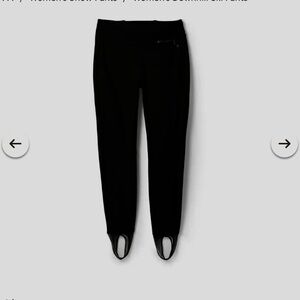 Sporting black ski pants with stirrup sz 10